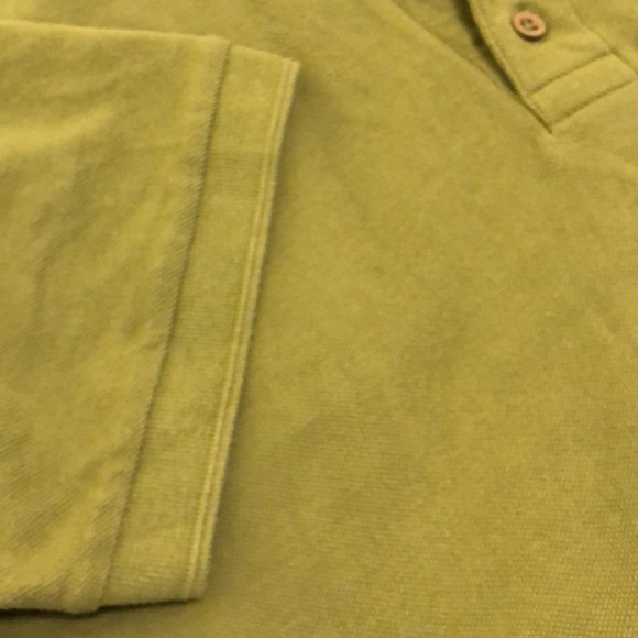 MEC MENS MEDIUM COTTON POLO/GOLF SHORT SLEEVE LEAF GREEN #098 - Picture 8 of 12